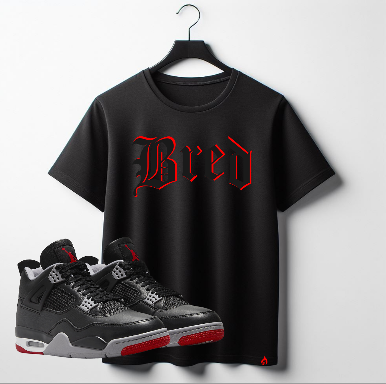 jordan 4 bred t shirt