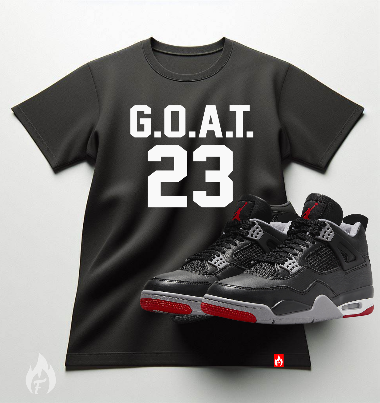 jordan 4 bred t shirt