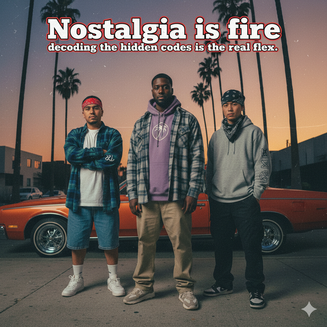 Secret Message Decoder Red Lo-Fi Legends: Decoding Hidden Messages in 90s West Coast Streetwear