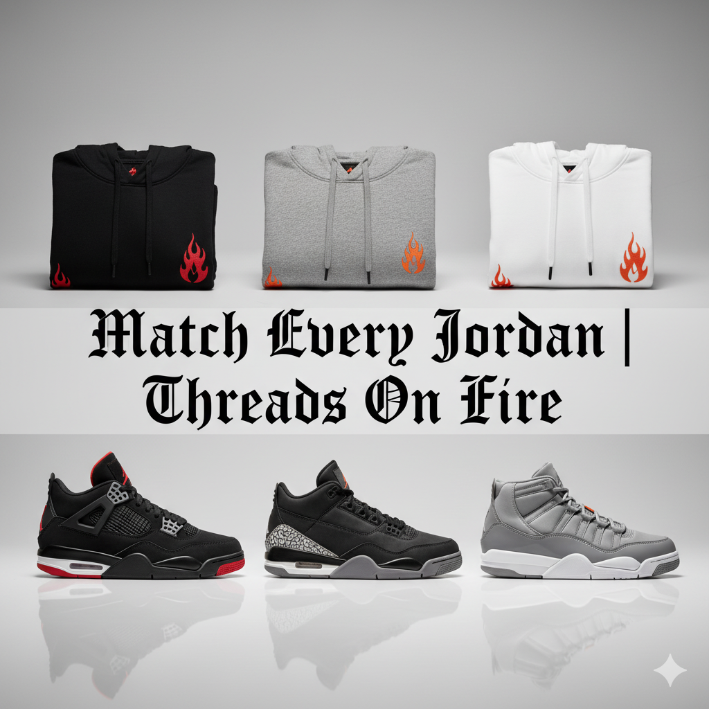 Match Every Jordan With Streetwear | Threads On Fire
