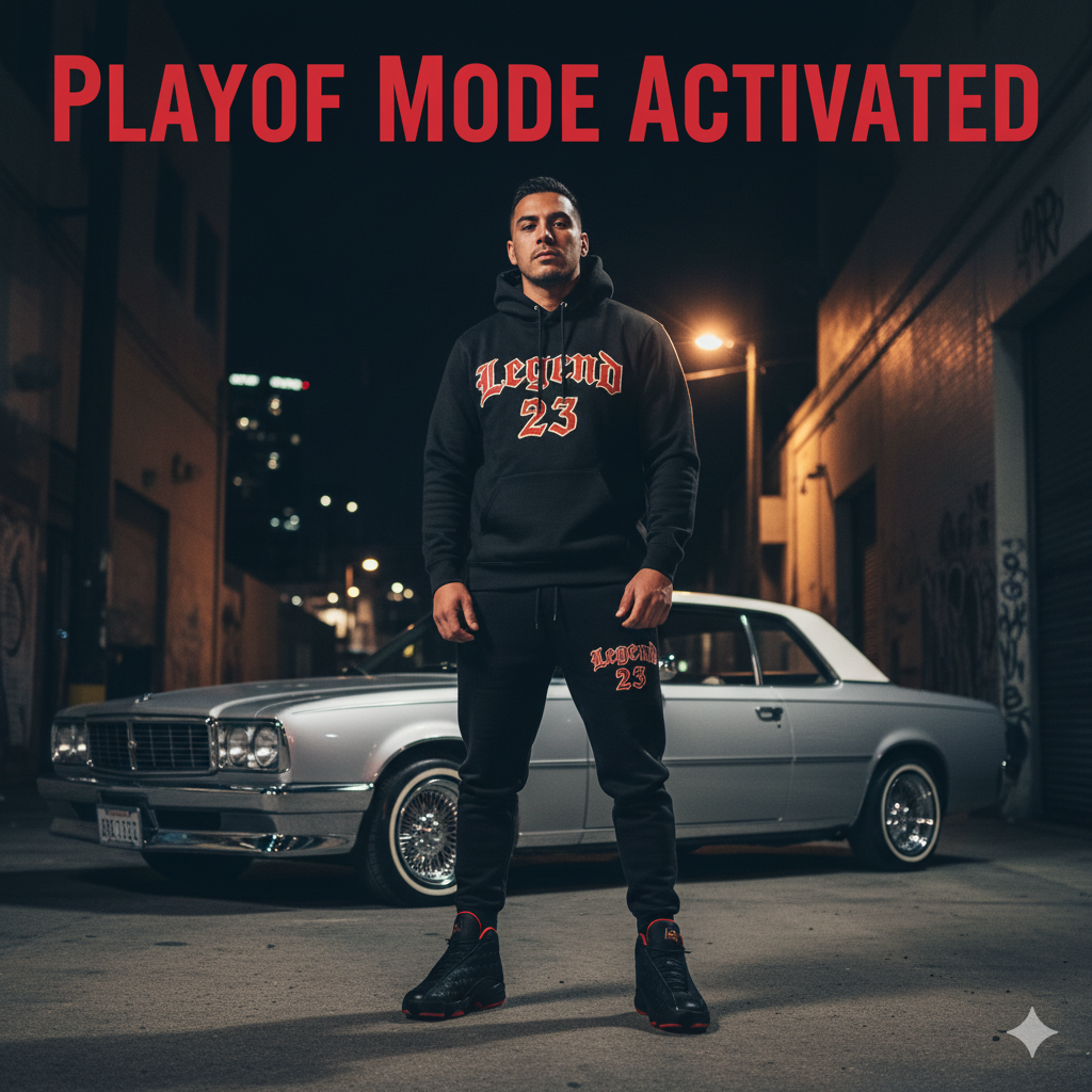 Sweatsuit To Match Jordan 13 Playoffs