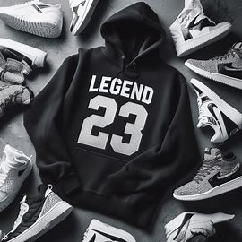 Legend 23 Hoodie and Nike Shoes Comparison