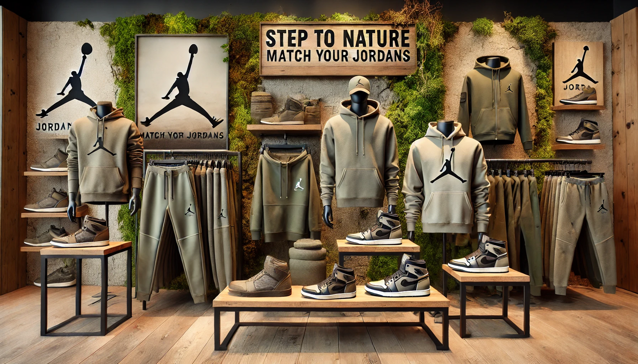 olive tones that pair seamlessly with popular Jordan colorways