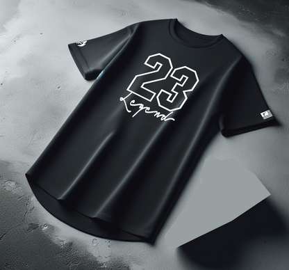 23 Legend Black T-Shirt To Match Air Jordan Retro 11 Concord Men's Sneaker Tees
