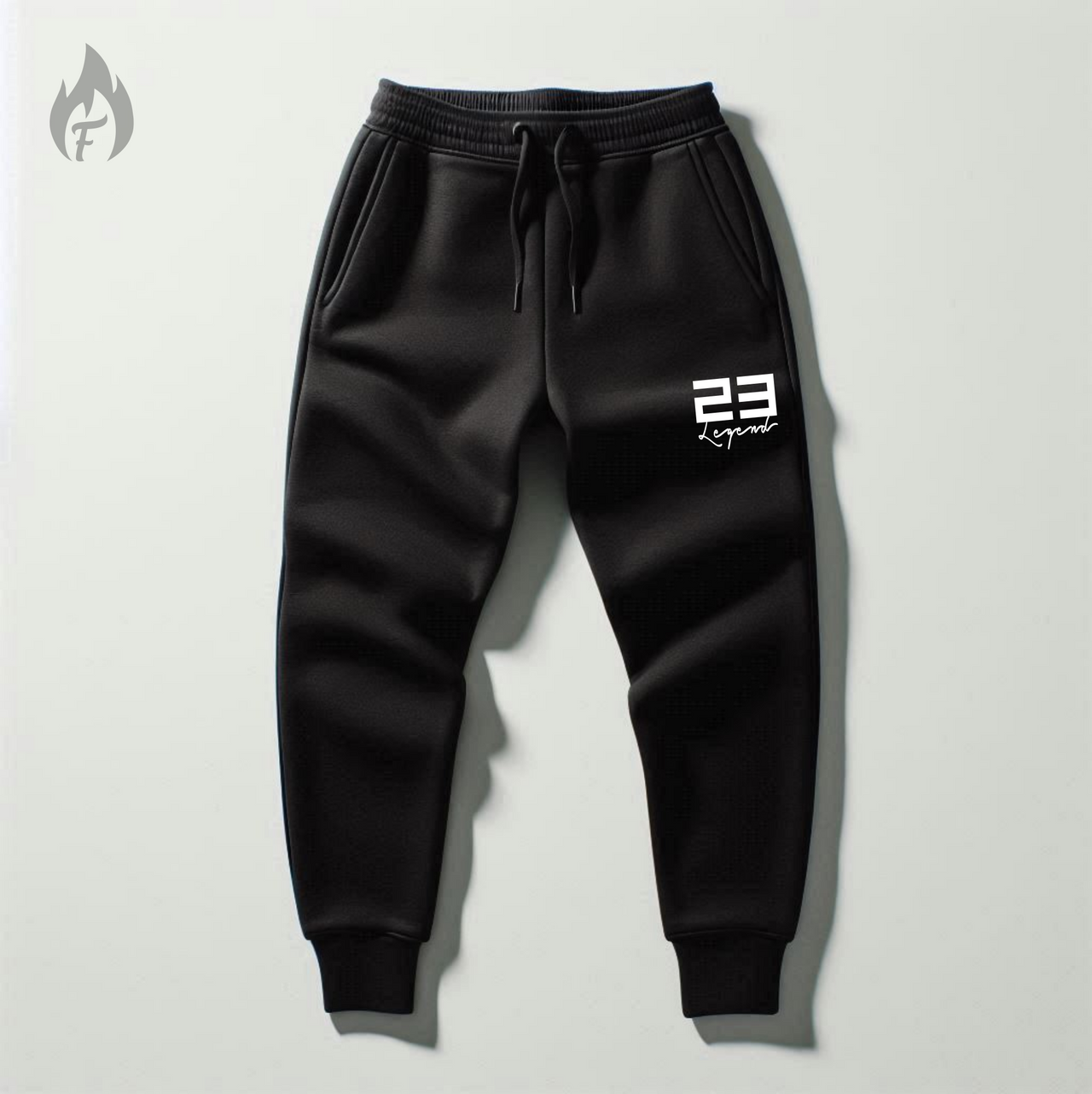 Black 23 Legend Sneaker Hoodie & Joggers Set To Match Air Jordan Retro 11 Jubilee Black Men's Sweatsuit