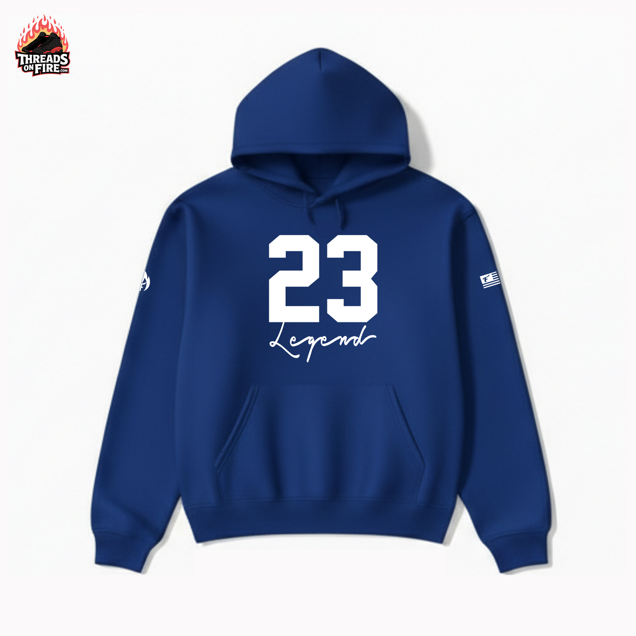 Men's Royal Blue Hoodie 23 Legend Sneaker Sweatshirt To Match Air Jordan Retro 13 Hyper Royal