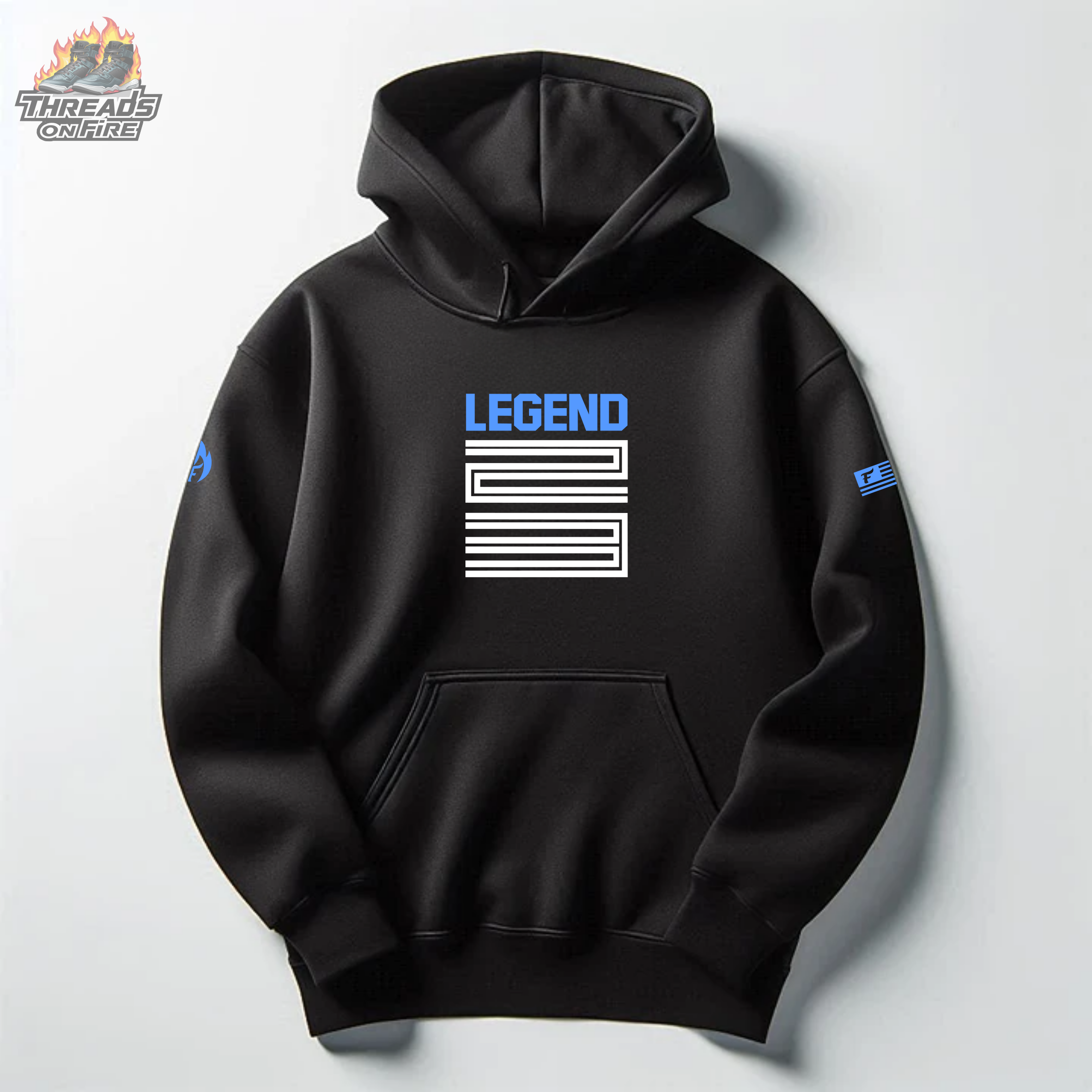 jordan 11 legend blue hoodie