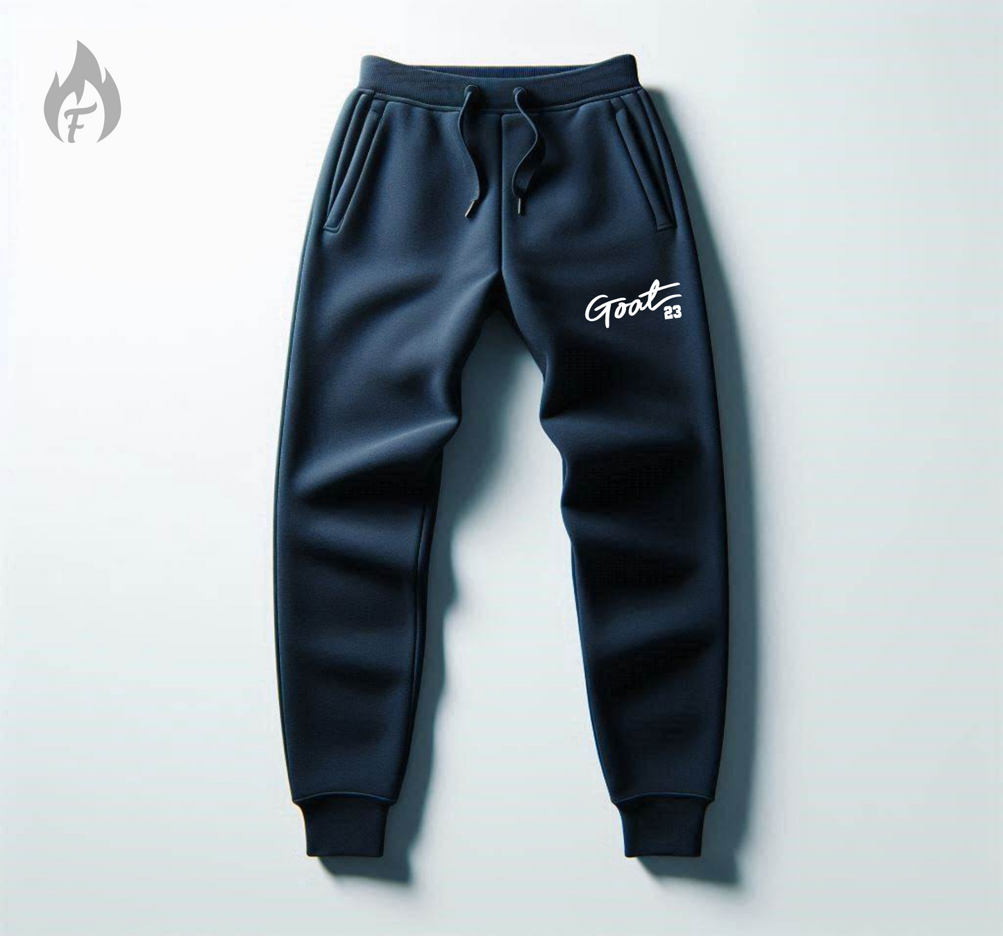 Men's Navy Blue Sweatsuit Hoodie Joggers Set To Match Air Jordan 11 White Blue Tracksuit