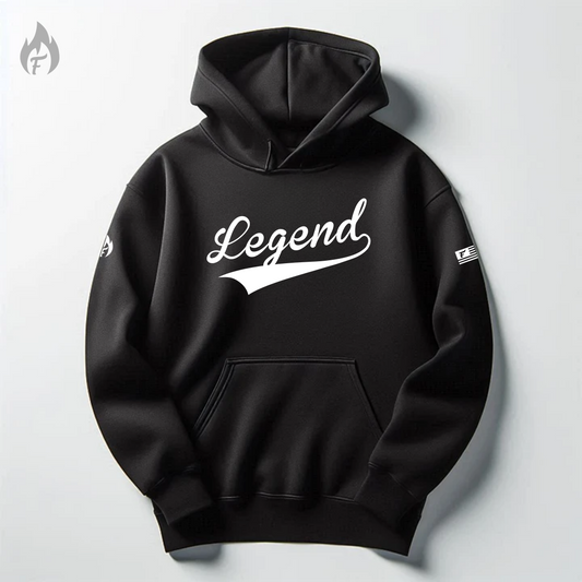 Men's Black Hoodie" Legend" To Match Air Jordan Retro 11 Concord Sneakerhead Streetwear Hoodies