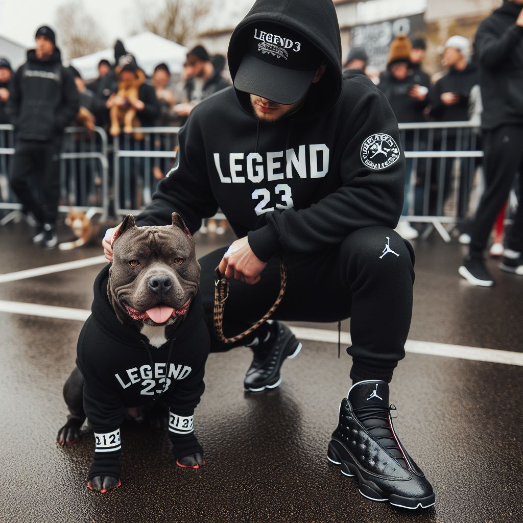 Legend 23 Men's Black Sweatsuit For Sneakerheads