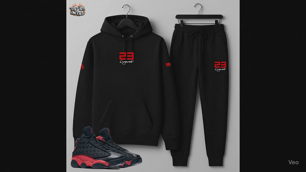 Men's hoodie and joggers sweatsuit