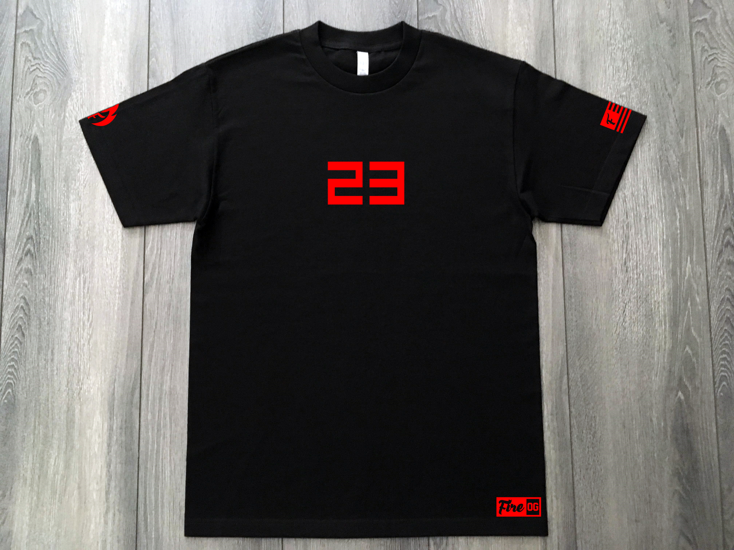 23 Black T-Shirt To Match Air Jordan 13 Retro Breds