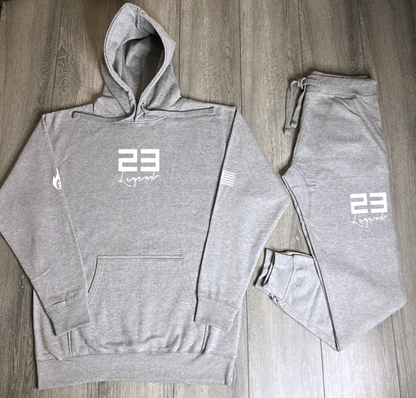 Grey 23 Legend Graphic Air Jordan 11 Cool Grey Inspired Sneaker