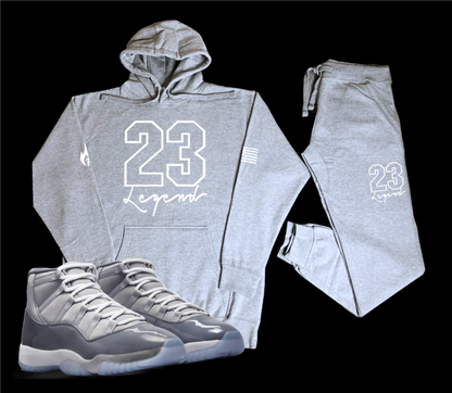 Jordan top grey sweatsuit