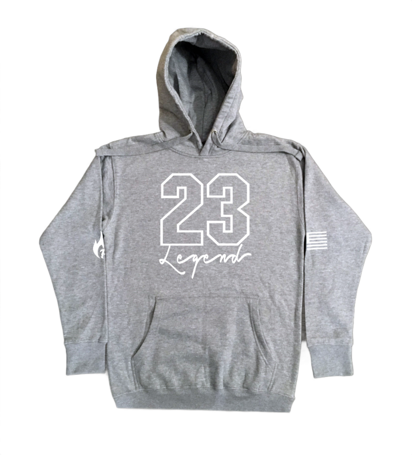 Men's Gray 23 Legend Sneaker Sweatsuit To Match Air Jordan Retro 11 Cool Grey Sneaker Hoodie Joggers Set